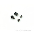 Conector de cabezal de clavija de paso de 1,27 mm 4P